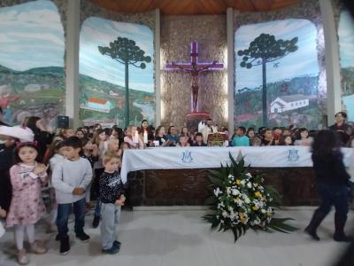 Celebração das Crianças no Santuário de Laranjeiras do Sul (12/10) 